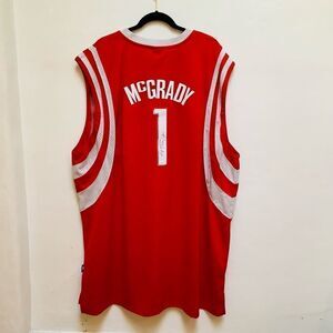 SIGNED BASKETBALL JERSEY Mc GRADY SIGNED NWT COA AUTHENTICATION